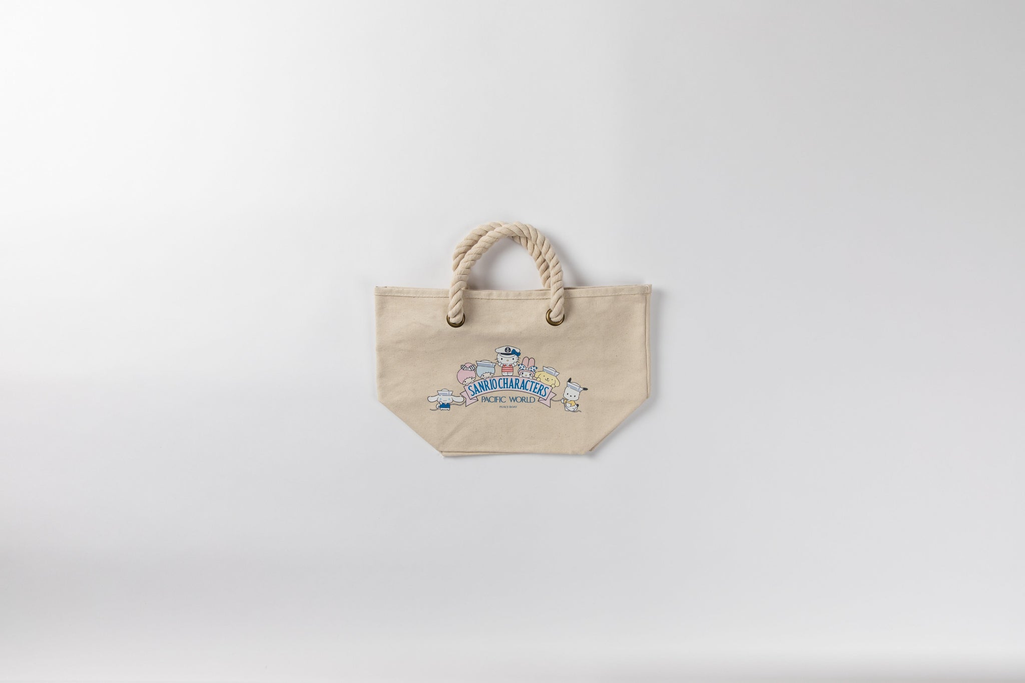 Sanrio Characters PW Collab Rope Handle Tote Bag Size: S